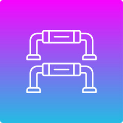 Push Up Bars Icon