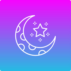 Crescent Moon Icon