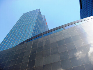 Modern building around the central railway station - Weena - Rotterdam - The Netherlands