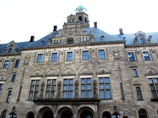 Fototapeta na wymiar City hall building - Coolsingel - Rotterdam - The Netherlands