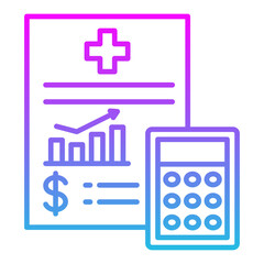 Obraz premium Expenses Icon