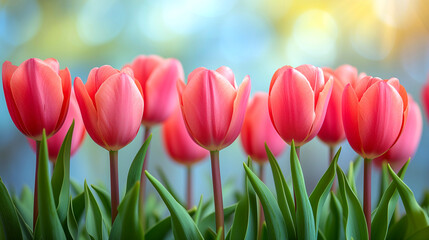 Tulip flowers. Beautiful bouquet of tulips. colorful tulips. tulips in spring,colourful tulip