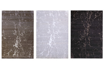 
decorative rug for the interior isolated on transparent background, home decor, 3D illustration, cg render