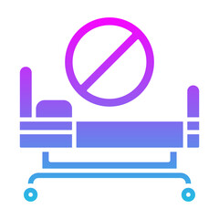 Bed shortage Icon