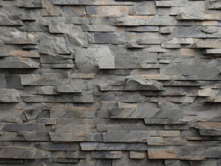 Natural gray granite stone texture background.