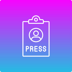 Press Pass Icon