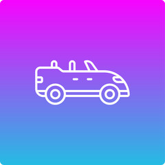 Convertible Car Icon