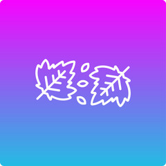 Leaves Falling Icon