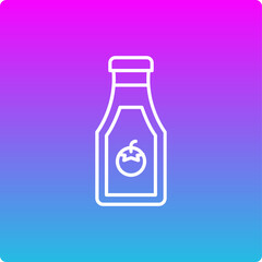Ketchup Bottle Icon
