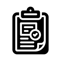 Fototapeta premium quality glyph icon