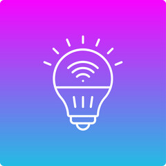 Smart Bulb Icon