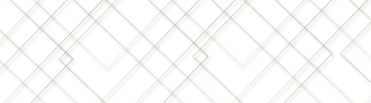 abstract golden squre stock ceramic brick tile wall. stock line texture and seamless pattern. Grid lines for composing decorated. llustration for retro, paper, textile, decoration. white in backdrop. 