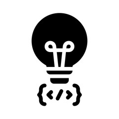 idea glyph icon