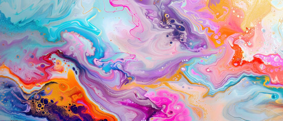 Modern Marbled Pastels, Fluid movement in soft pastels, Matte finish for contemporary style