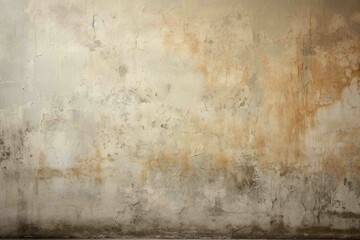 Water-stained texture on a basement wall 