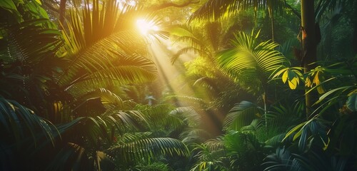 Tropical jungle