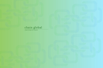 グローバルでクールなリンク・チェーンの背景