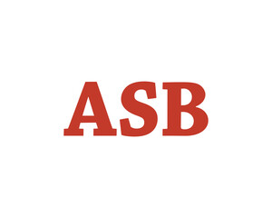 ASB Logo design vector template
