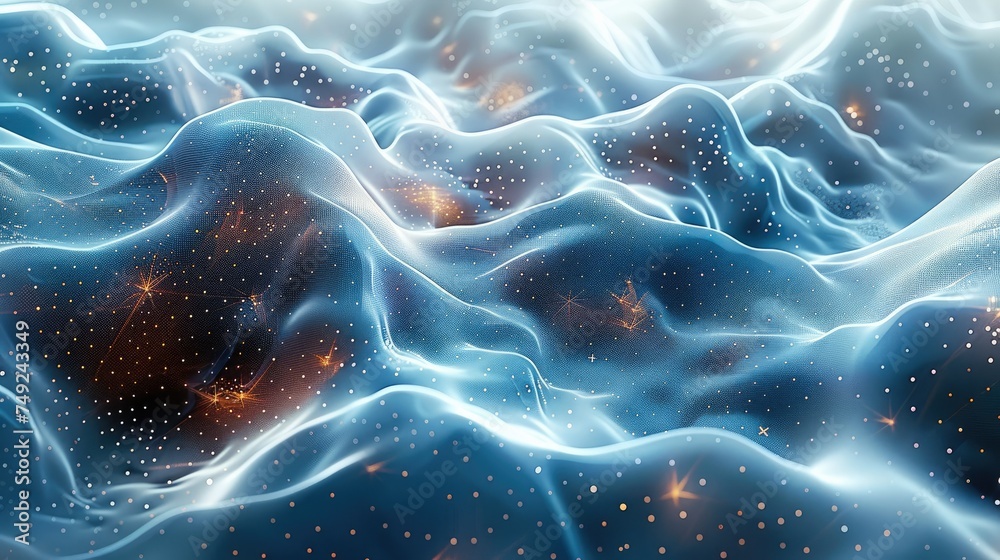 Aufkleber Convolutional neural network. Generative AI.