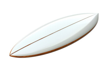 Surfboard isolated on transparent background