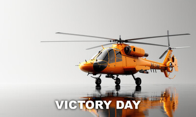 Victory Day, A military Helicopter
