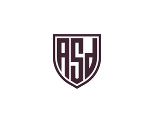 ASD logo design vector template