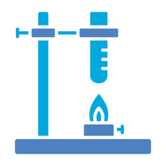 Obraz premium Lab Burner Icon