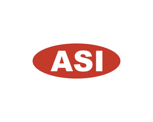 ASI logo design vector template