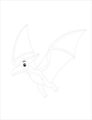 dinosaur coloring page