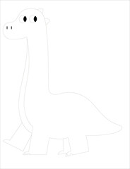 dinosaur coloring page