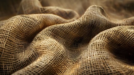 sackcloth woven jute burlap fabric cloth textile texture pattern background - obrazy, fototapety, plakaty