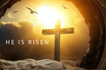 He is Risen Background