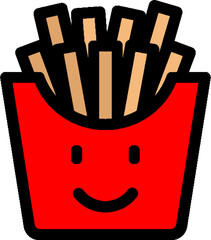Kawaii French fries