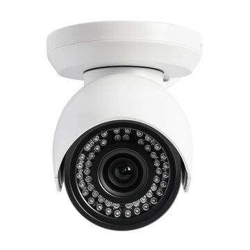 recommend clip art: direct front view of security camera, on transparency background PNG
                    
