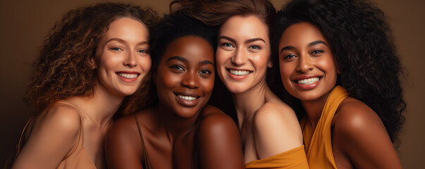 Group of Women Posing for a Picture