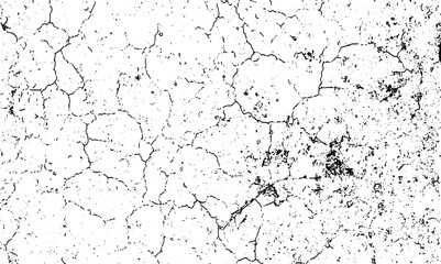 black and white grunge texture background, grunge effect  black and white drawing of cracked paint, vintage grungy of land and old wall broken texture