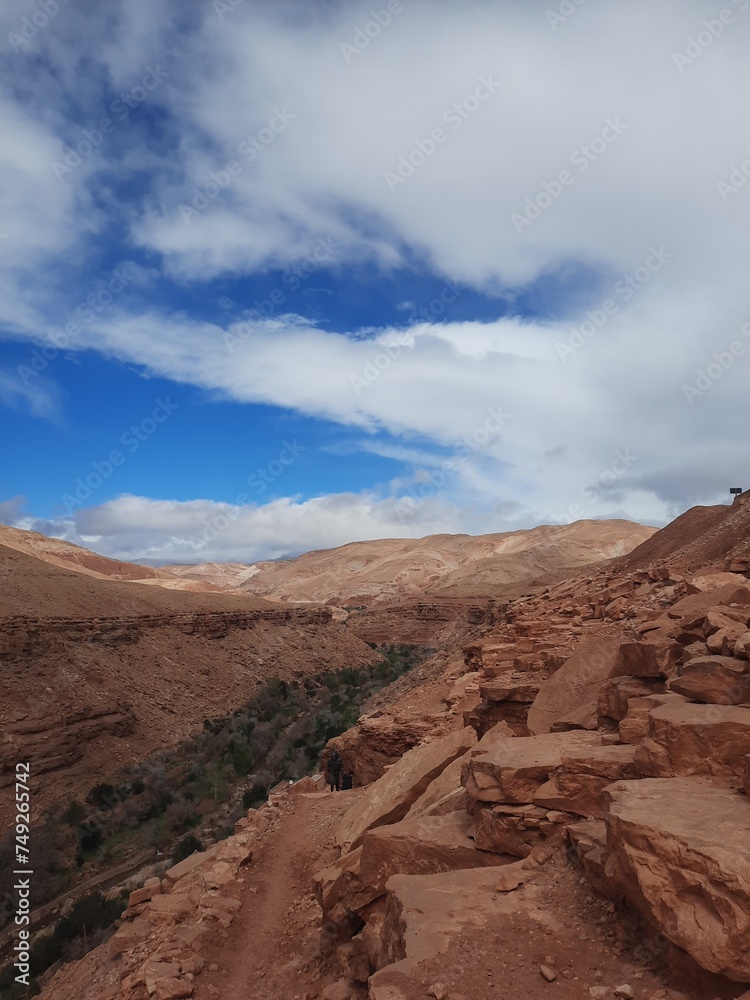 Wall mural view of the volcano teide