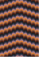 Colorful Seamless Pattern Background Illustration