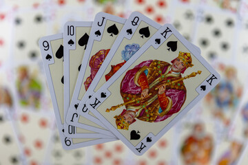poker playing cards