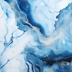 Azure marble pattern that has the outlines of marble, in the style of luxurious, poured 