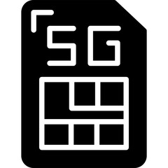 5G-14 Vector Glyph Icon