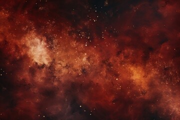 Burgundy nebula background with stars and sand - obrazy, fototapety, plakaty