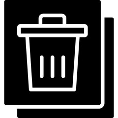 Delete Vector Glyph Icon