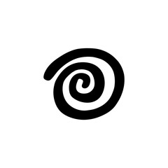 Fototapeta na wymiar Indie Symbol Spiral