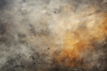 Obraz na płótnie Canvas Gray nebula background with stars and sand