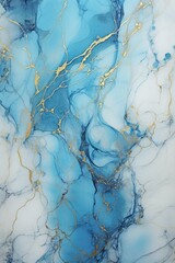 High resolution azure marble floor texture