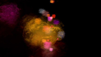 background with space