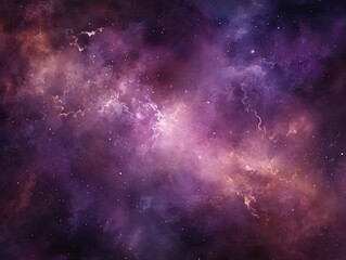 Khaki nebula background with stars and sand