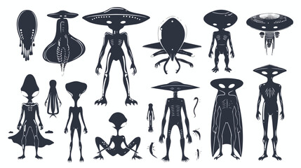Extraterrestrial lifeforms and civilizations white b