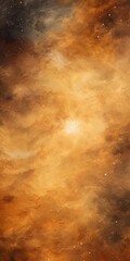 Tan nebula background with stars and sand